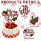 A Berry Sweet Baby Is On The Way Baby Shower Decorations One Cake Topper Strawberry Cake Toppers Summer Strawberry Theme Party Decorations